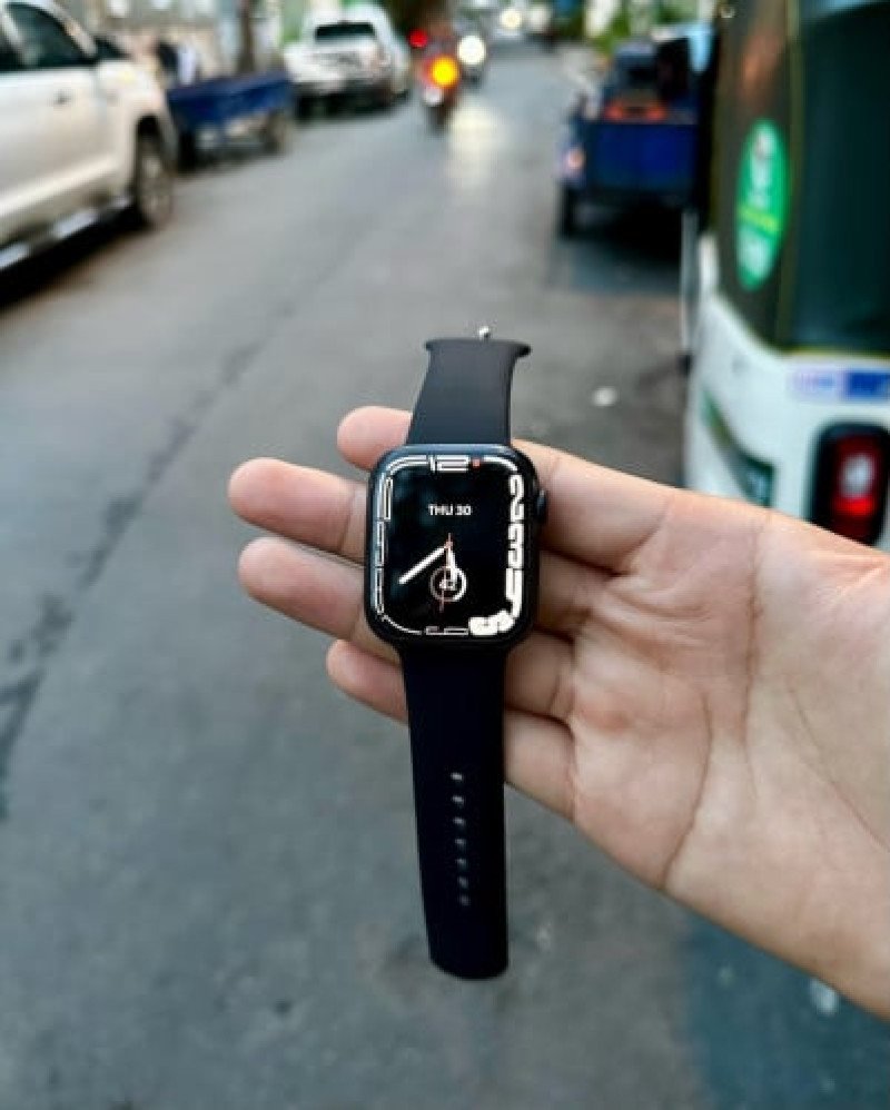 iWatch Series7 45mm Midnight ភិនភាគ 99%