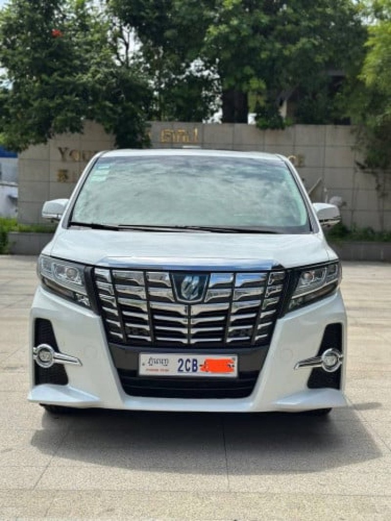Alphard 2016 ម៉ាសុីន4 ឡានស្អាត ប៉ុង1 តំលៃ 48000$ចចារ