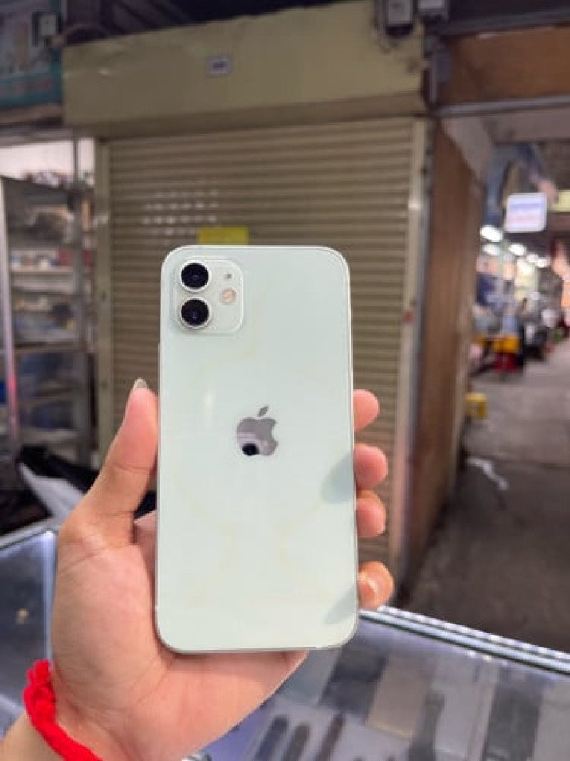 Iphone12 64G LL Sim2 ESIM bypass  អេក្រង់ស្រុីនអត់ស្គេនមុខ