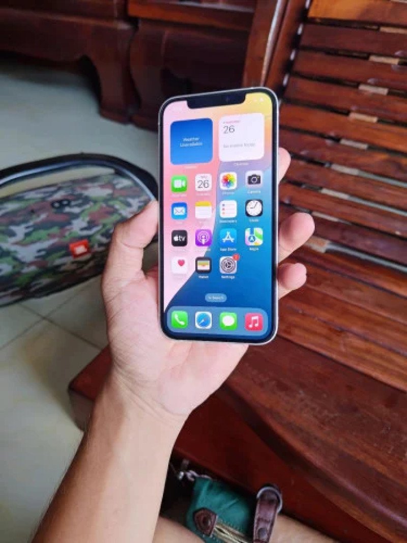 iPhone 12 128G CH/Sim2 ដូរថ្មហេីយកាន់ណាស់95%